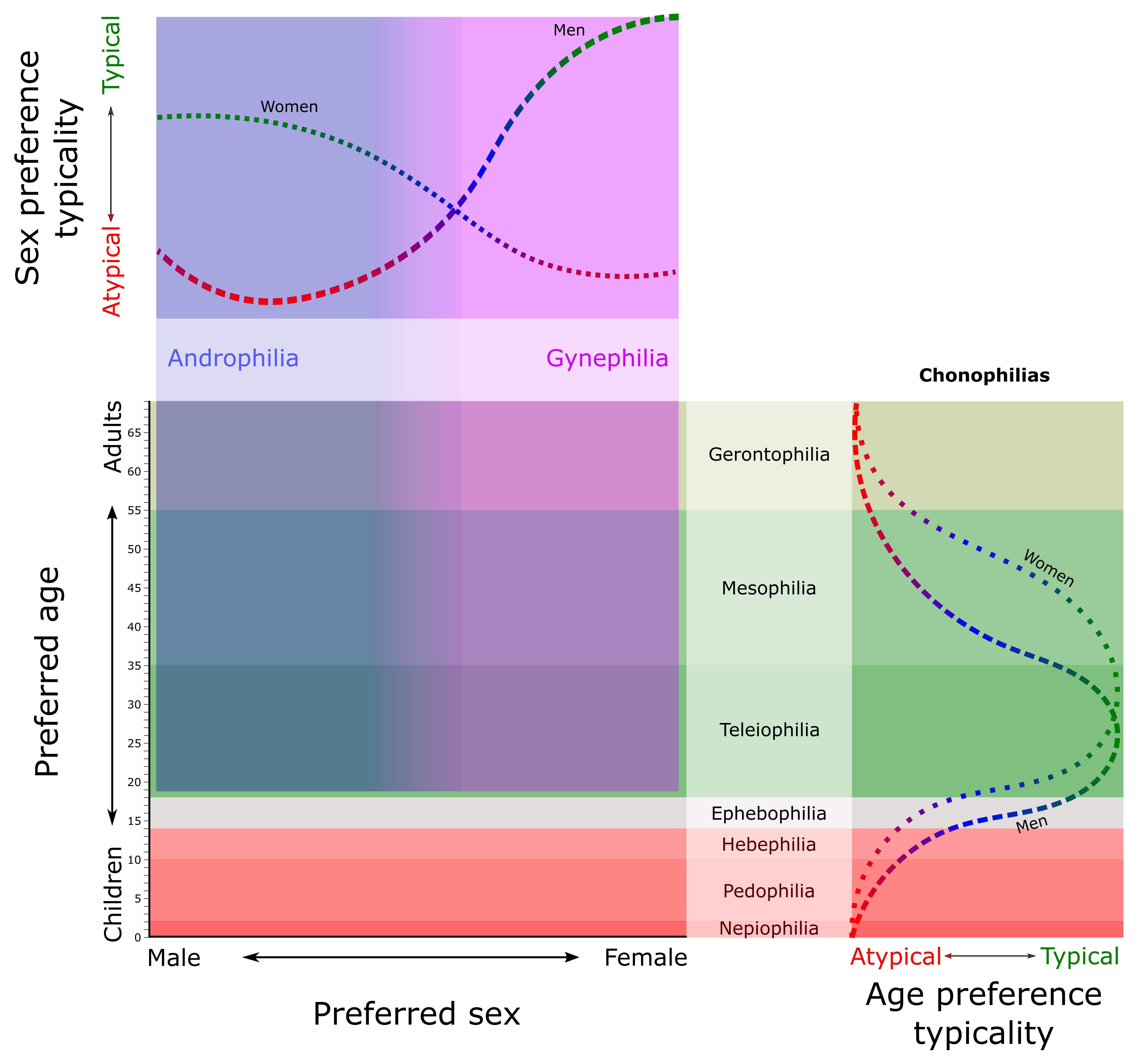 What can the eyes tell us about atypical sexual preferences as a function of sex and age? Linking eye movements with child-related chronophilias